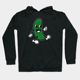 Funny Cartoon Cucumber Hoodie